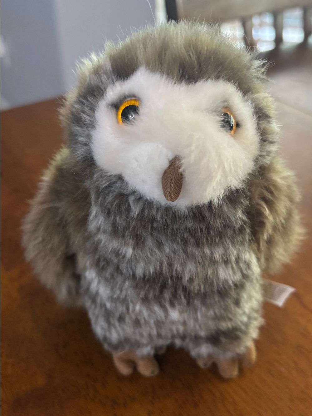 Harry Potter Pigwidgeon Brown Owl Plush Universal Studios Wizarding World Toy 6”